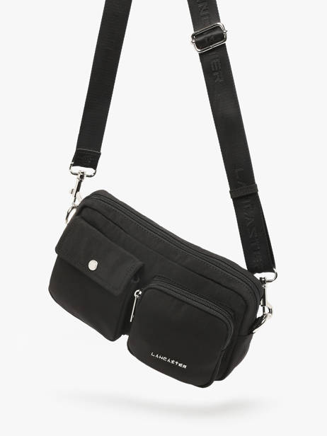 Cross Body Tas Basic Pocket Lancaster Zwart basic pocket 91 ander zicht 1