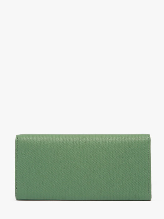 Longchamp Le roseau Portefeuille Groen