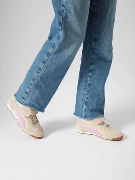 Sneakers Arizona Premium Uit Leder Puma Beige women 40378001 ander zicht 1