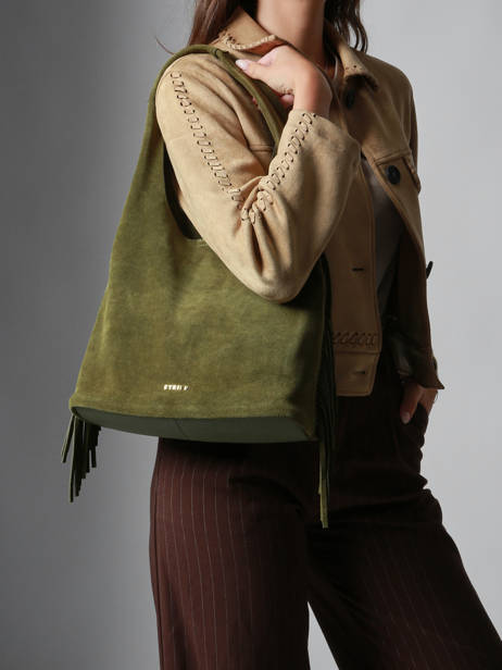 Schoudertas Country Etrier Groen country ECOU154M ander zicht 1