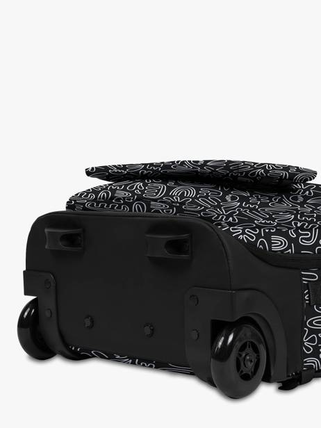 Handbagage Rugzak Travel Cabaia Zwart travel XS ander zicht 2