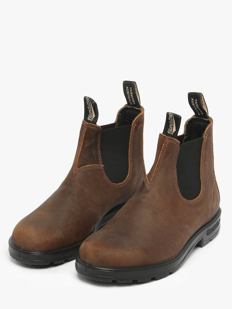 Chelsea Boots Uit Leder Blundstone Bruin men 1911 ander zicht 2