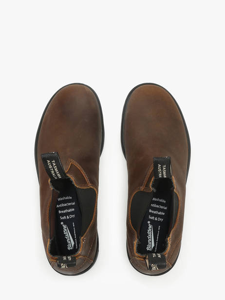 Chelsea Boots Uit Leder Blundstone Bruin men 1911 ander zicht 4