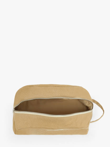 Toiletzak Hermel Gerecycleerd Katoen Rivedroite Beige timeless HERMETIM ander zicht 1