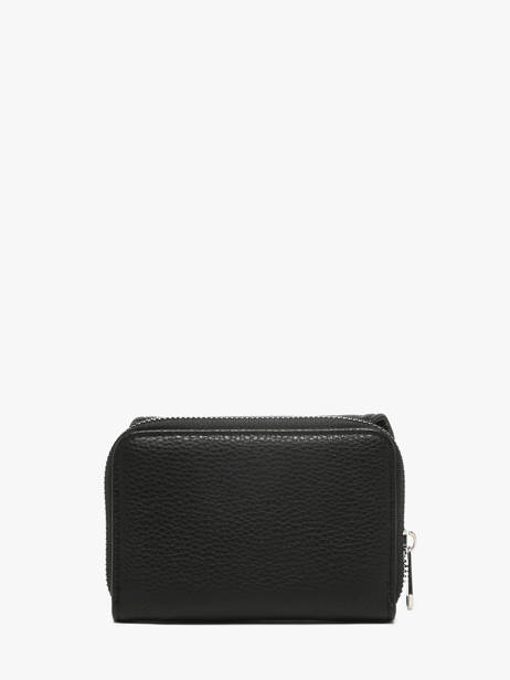 Portemonnee Classic Miniprix Zwart grained H6012 ander zicht 3