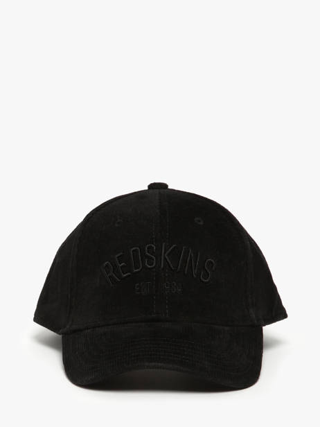 Pet Opkins Ribfluweel Redskins Zwart casquette OPKINS