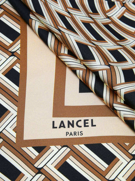 Foulard Lancel Zwart charms A13497 ander zicht 1
