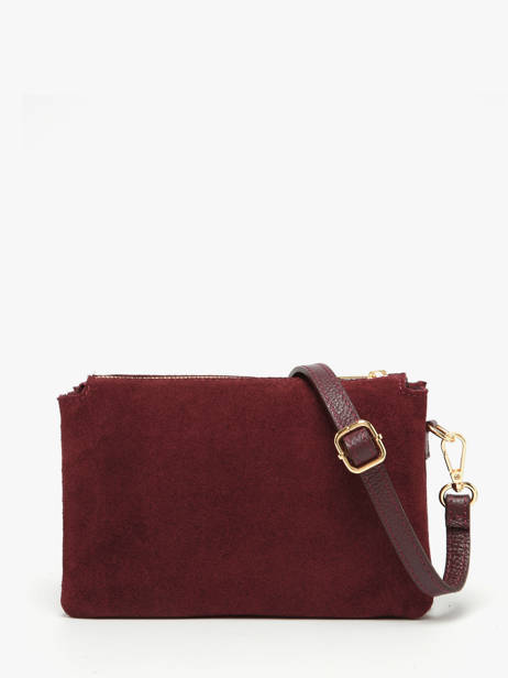 Cross Body Tas Velvet Caviar Milano Rood velvet caviar VC24117 ander zicht 4