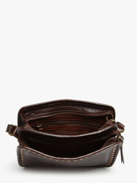 Cross Body Tas Leather Leder Biba Bruin leather RAL1L ander zicht 2