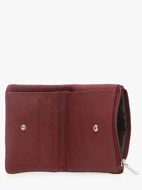 Portefeuille Rallye Leder Nathan baume Rood original n 476N ander zicht 1