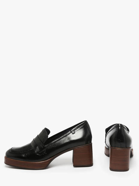 Mocassins Cristel Uit Leder Dorking Zwart women D9334 ander zicht 2