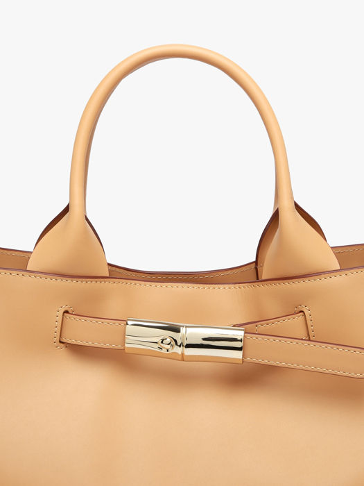 Longchamp Le roseau smart Handtas Beige