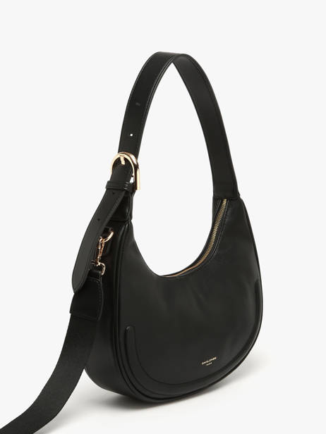 Schoudertas Lac David jones Zwart lac 2 ander zicht 1