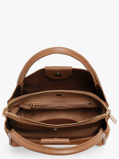 Handtas Suede Ida Lancaster Bruin suede ida 100 ander zicht 2