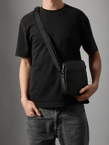 Cross Body Tas Hexagona Zwart duo 686299 ander zicht 1