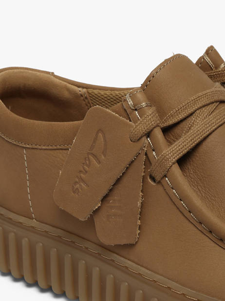 Derby Veterschoenen Uit Leder Clarks Bruin men 26186161 ander zicht 3