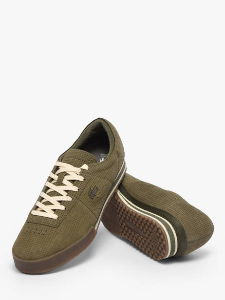 Sneakers Uit Leder Lacoste Groen men 1SMA0067 ander zicht 3