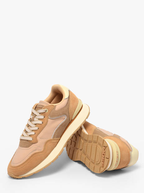 Sneakers Uit Leder Hoff Oranje women 12602005 ander zicht 3