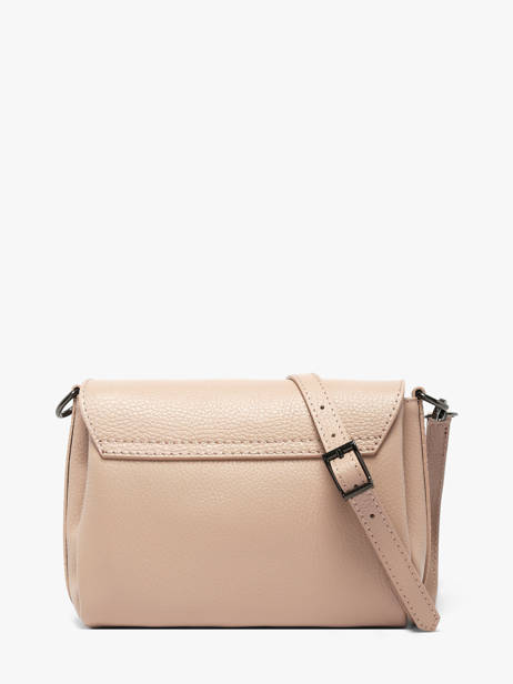 Cross Body Tas Caviar Leder Milano Beige caviar CA24061 ander zicht 4