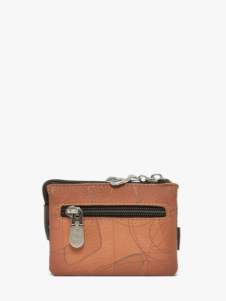 Portemonnee Auralis Anekke Bruin auralis 42819010 ander zicht 2