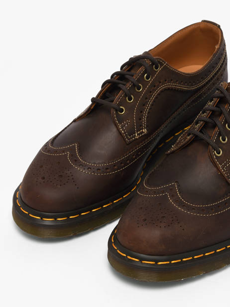 Derby Veterschoenen 3989 Uit Leder Dr martens Bruin men 40553201 ander zicht 3