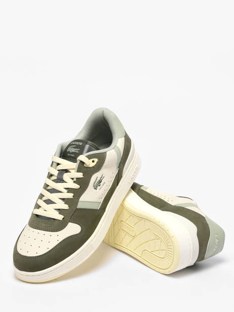 Sneakers Uit Leder Lacoste Groen men 1SMA0100 ander zicht 3