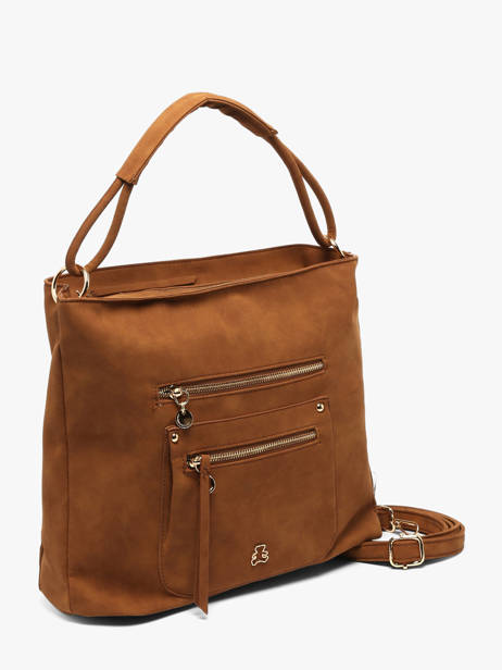 Schoudertas Bride Lulu castagnette Bruin bride D ander zicht 2