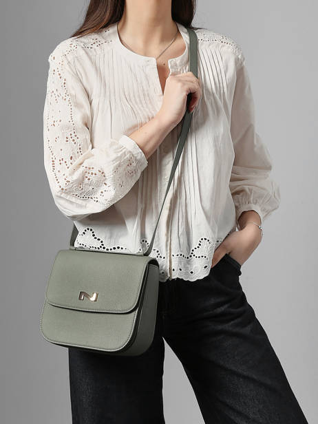 Cross Body Tas Ulysse Leder Nathan baume Groen odyssey 2 ander zicht 1