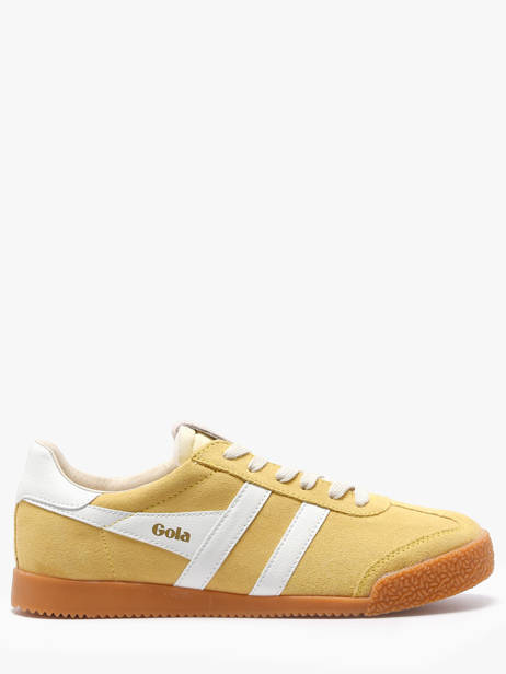 Sneakers Uit Leder Gola Geel women CLB538YA