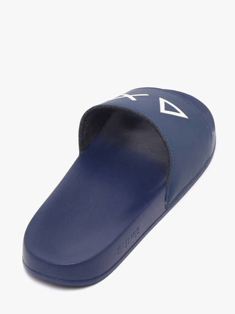 Slippers Sun68 Blauw men X3611007 ander zicht 2