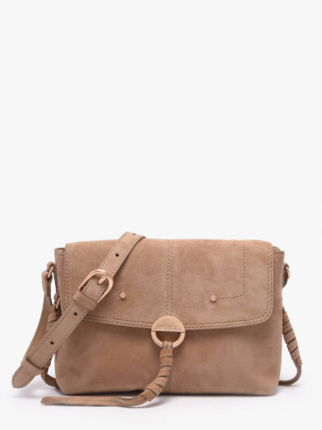 Cross Body Tas Othilia Leder Vanessa bruno Beige othilia 55V40907
