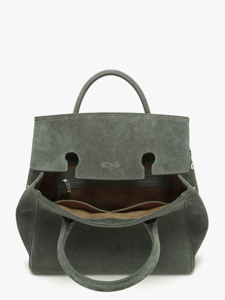 Handtas Clara Suède Leder Nathan baume Groen nathan 96KW3037 ander zicht 4