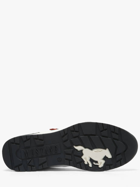 Sneakers Mustang Wit men M0281002 ander zicht 4