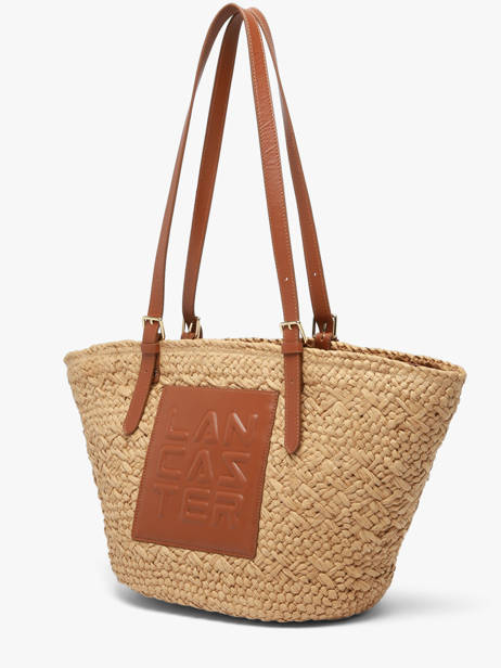 Schoudertas Le Panier Lancaster Beige le panier 80 ander zicht 2