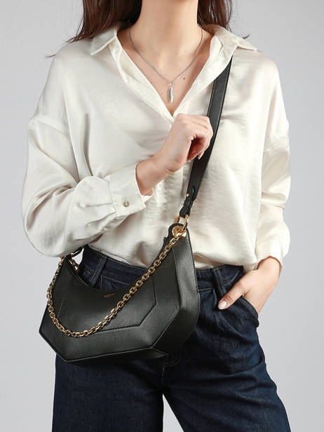 Cross Body Tas Croisette Leder Lancel Zwart croisette A13987 ander zicht 1