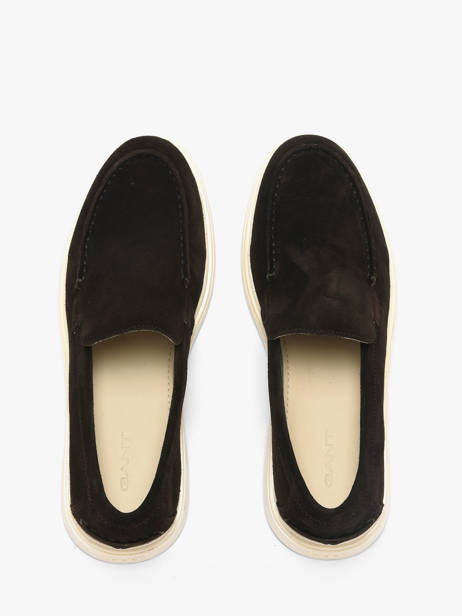 Mocassins Uit Leder Gant Zwart men BOERYG46 ander zicht 3