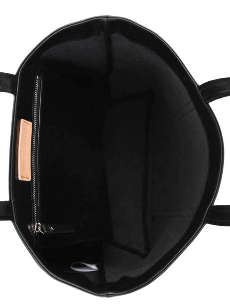 Handtas Le Cabas Leder Pailletten Vanessa bruno Zwart cabas cuir 2V40413 ander zicht 5