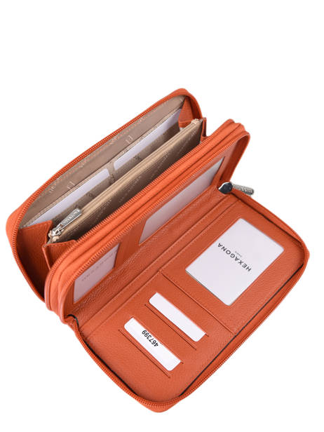 All In One Leder Hexagona Oranje confort 467399 ander zicht 1