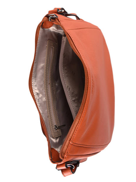 Cross Body Tas Confort Leder Hexagona Oranje confort 466743 ander zicht 4