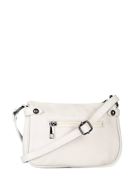 Cross Body Tas Caviar Leder Milano Wit caviar G1421N ander zicht 3