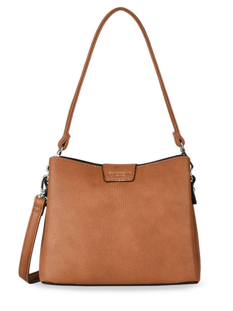 Cross Body Tas Grained Miniprix Bruin grained 20BE0901