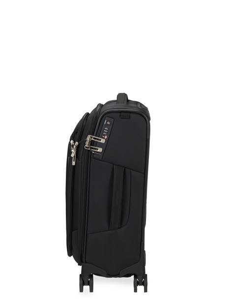 Handbagage Samsonite Zwart respark KJ3004 ander zicht 1
