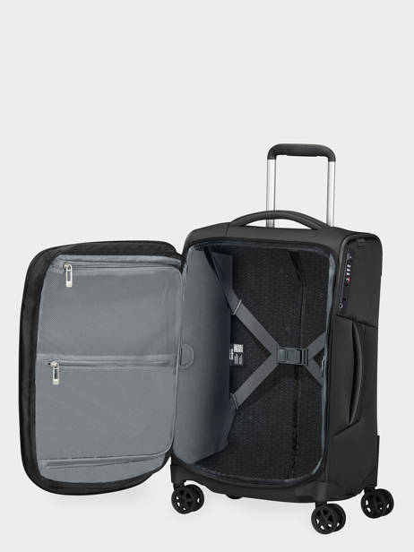 Handbagage Samsonite Zwart respark KJ3004 ander zicht 2