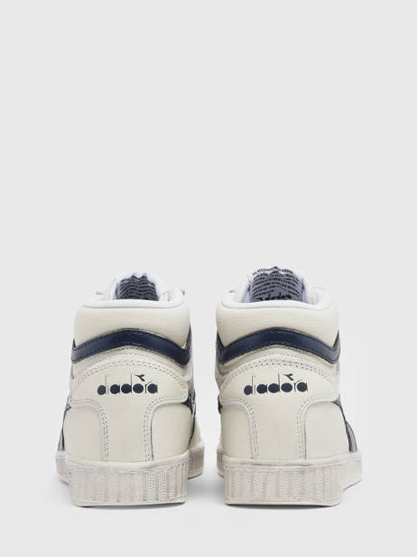 Sneakers Game High Waxed Uit Leder Diadora Wit unisex 89999060 ander zicht 4