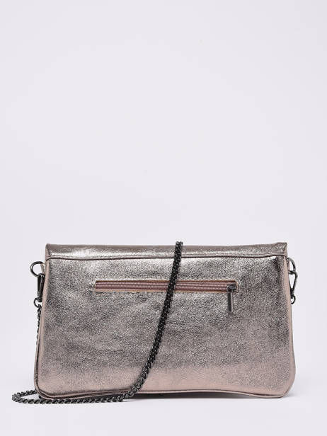 Cross Body Tas Nine Leder Milano Bruin nine NI22112N ander zicht 4