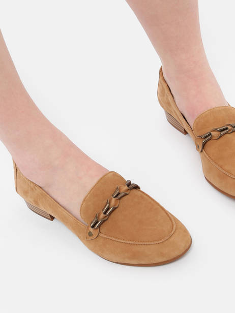 Mocassins Zanga Uit Leder Mam'zelle Bruin women 4154304 ander zicht 2