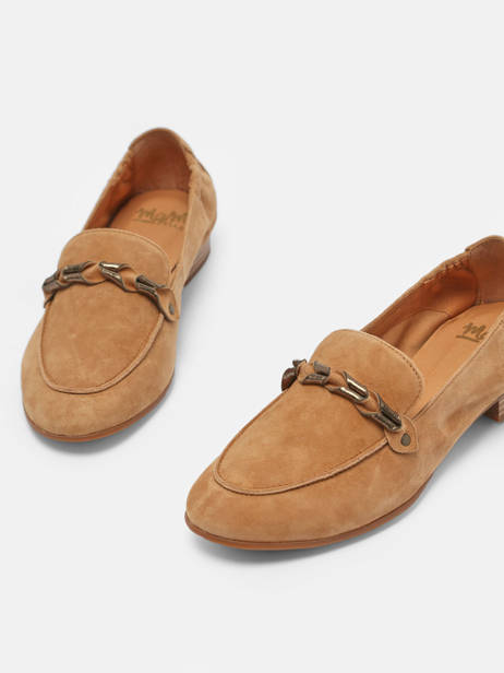 Mocassins Zanga Uit Leder Mam'zelle Bruin women 4154304 ander zicht 3